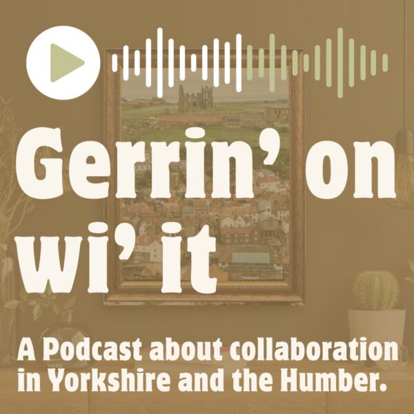 Promotional image for podcast series