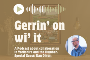 Promotional image for the podcast